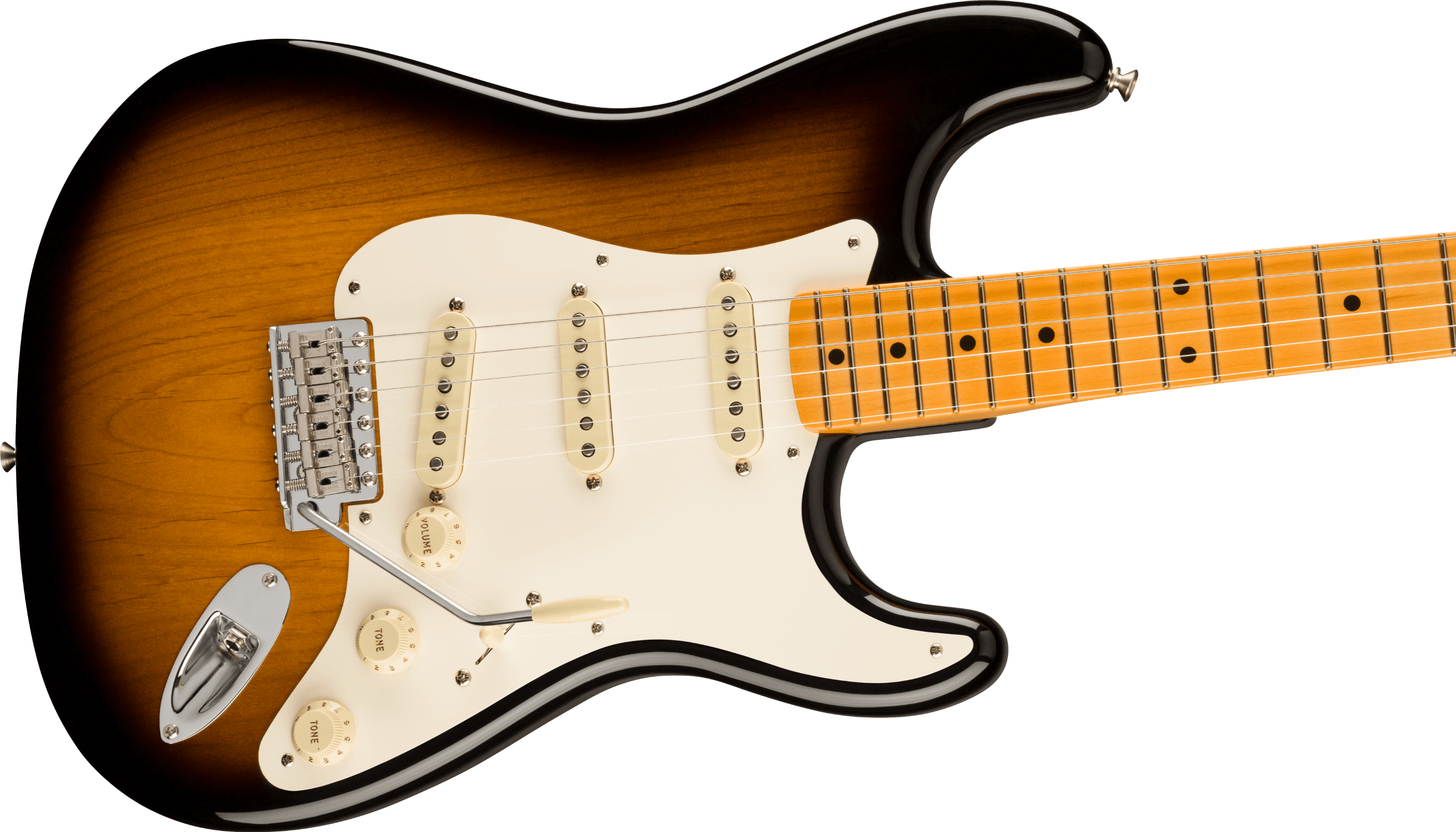 Fender American Vintage II 1957 Stratocaster Electric Guitar in 2 Colour  Sunburst - Andertons Music Co.